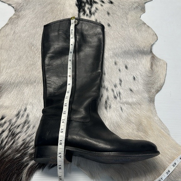 Frye Tall Black Melissa Boot Size 9B - Picture 12 of 13